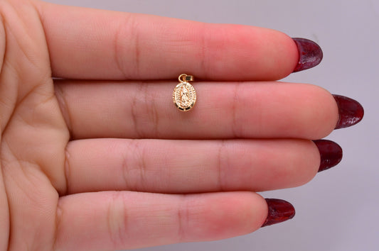 Dije Virgen guadalupe / 0.29 Gr / 1 Cm / Oro amarillo 18k