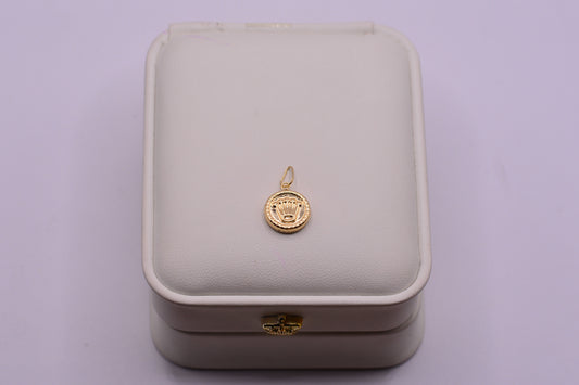 Dije Rx / 0.52 Gr / 2 Cm / Oro amarillo 18k