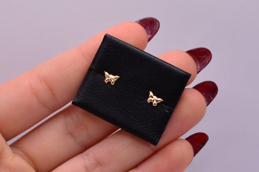 Topos Mariposa / 0.49 Gr / Oro amarillo 18k