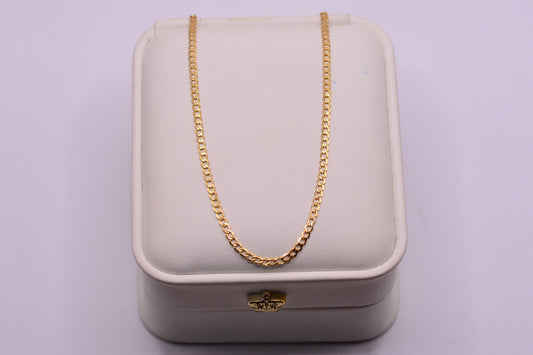 Cadena Cuabana / 1.81 Gr / 50 Cm / 2.07 mm / Oro amarillo 18k / It