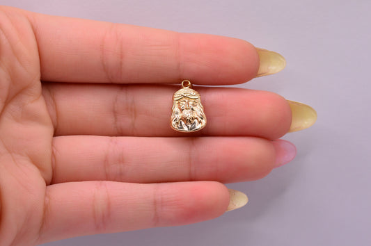 Dije Cristo silueta / 0.70 Gr / 2 Cm / Oro amarillo 18k