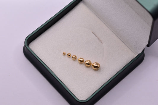 Bola Diamantada 6mm X10 Oro Amarillo