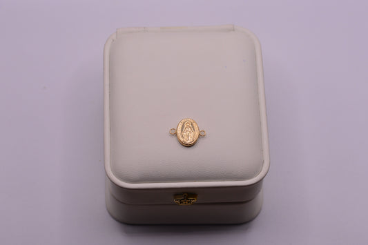 Herraje Virgen milagrosa / 0.54 Gr / 1.5 Cm / Oro amarillo 18k