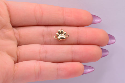 Herraje Huella / 0.27 Gr / 0.8 Cm / Oro amarillo 18k