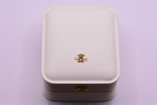 Herraje Oso Tc / 0.27 Gr / 1.2 Cm / Oro amarillo 18k