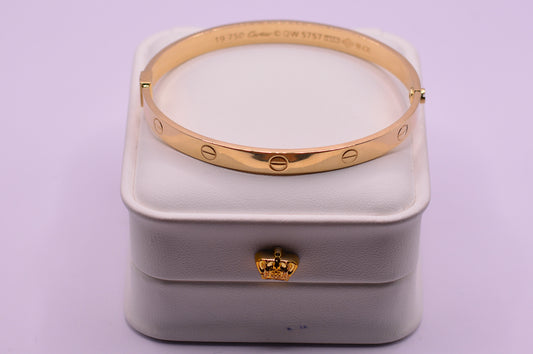 Aro Pulso ct / 7.77 Gr / 19.5 Cm / Oro amarillo 18k / It