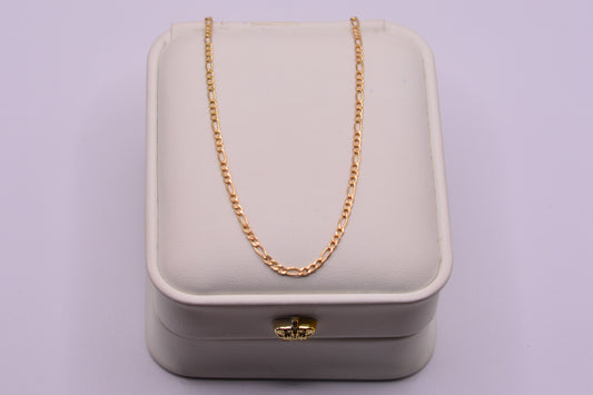 Cadena 3x1 / 1.54 Gr / 50 Cm / 1.85 mm / Oro amarillo 18k / It