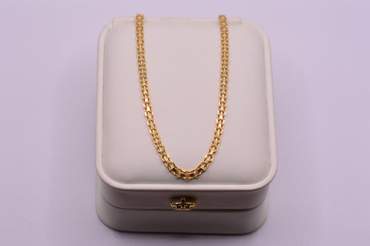 Cadena China / 4.51 Gr / 45 Cm / 3.15 mm / Oro amarillo 18k / It