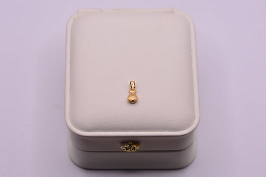 Dije Bolsa dinero / 0.29 Gr / 1.5 Cm / Oro amarillo 18k / It