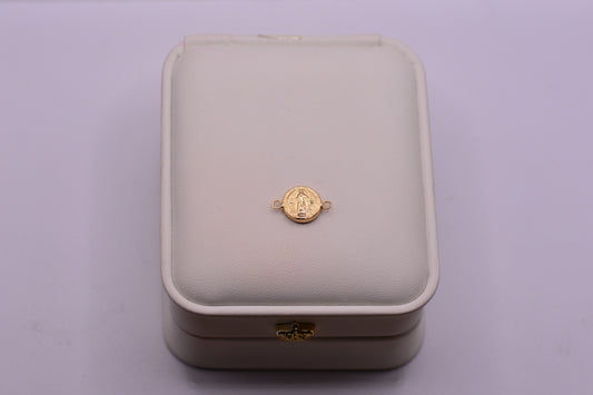 Herraje San Benito / 0.54 Gr / 1.5 Cm / Oro amarillo 18k