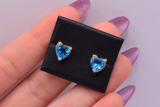 Topos Topacios london blue / 2.69 Gr / Oro amarillo 18k
