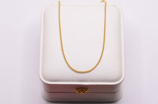 Cadena Mini cubana / 1.51 Gr / 45 Cm / 1,40 mm / Oro amarillo 18k / It