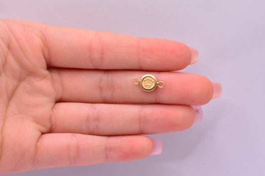 Herraje Rx / 0.40 Gr / 1.5 Cm / Oro amarillo 18k