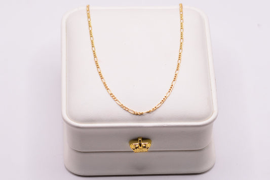 Cadena 3x1 / 1.25 Gr / 45 Cm / 1,40 mm / Oro amarillo 18k / It