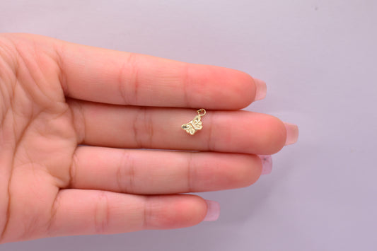 Dije Mariposa / 0.19 Gr / 1.3 Cm / Oro amarillo 18k