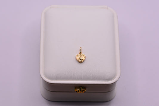 Dije Corazon / 0.40 Gr / 1.5 Cm / Oro amarillo 18k