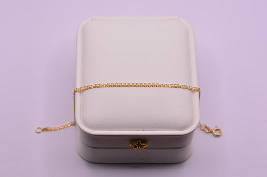 Pulso Chino / 2.44 Gr / 19 Cm / 2.40 mm / Oro amarillo 18k / It