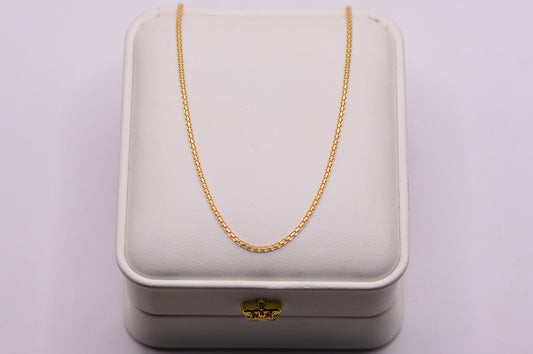 Cadena China / 3,24 Gr / 60 Cm / 1,45 mm / Oro amarillo 18k / It