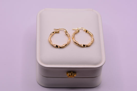 Candonga Infnity / 2.47 Gr / 2.5 Cm / Oro amarillo 18k