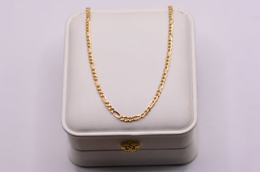 Cadena 3x1 / 2.69 Gr / 50 Cm / 2.40 mm / Oro amarillo 18k / It