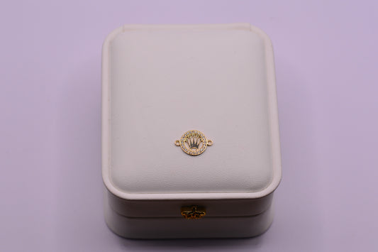 Herraje Rx circones / 0.76 Gr / 1.5 Cm / Oro amarillo 18k