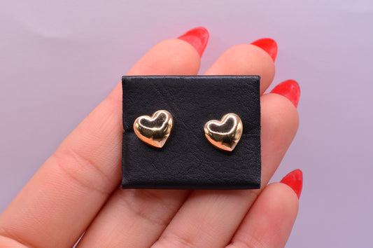 Topos Corazon inflado / 1.05 Gr / Oro amarillo 18k