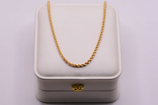 Cadena Lazo / 2,64 Gr / 45 Cm / 2,07 mm / Oro amarillo 18k / It