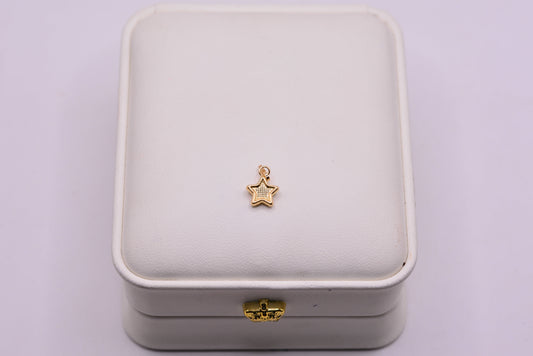 Dije Estrella / 0,28 Gr / 1,4 Cm / Oro amarillo 18k