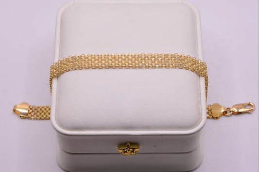Pulso Chino / 4,81 Gr / 19 Cm / 8,5 mm / Oro amarillo 18k / It