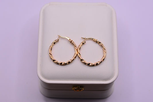 Candonga Melcocha Serpiente / 1.64 Gr / 2 Cm / Oro amarillo 18k