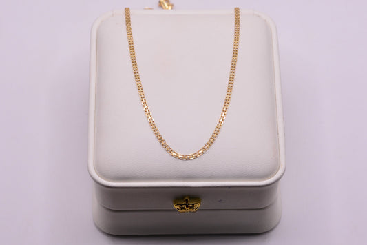 Cadena China / 3.41 Gr / 50 Cm / 2.33 mm / Oro amarillo 18k / It