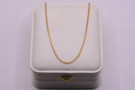 Cadena China / 2,73 Gr / 50 Cm / Oro amarillo 18k / It