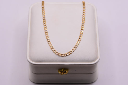 Cadena Cubana / 2.09 Gr / 45 Cm / 2.35 mm / Oro amarillo 18k / It