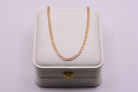 Cadena Cubana / 2.61 Gr / 50 Cm / 2.72 mm / Oro amarillo 18k / It