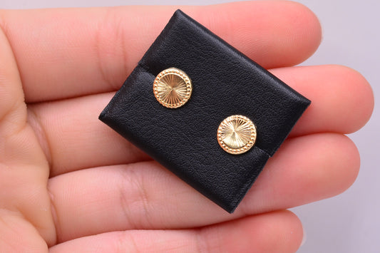 Topos ARO DIAMANTADO / 0.94 Gr / Oro amarillo 18k