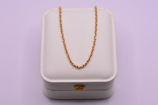 Cadena Gc italiana / 4.97 Gr / 60 Cm / 2.60 mm / Oro amarillo 18k / It