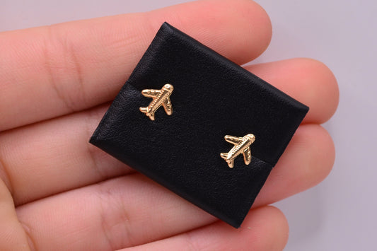 Topos Avion / 0.51 Gr / Oro amarillo 18k
