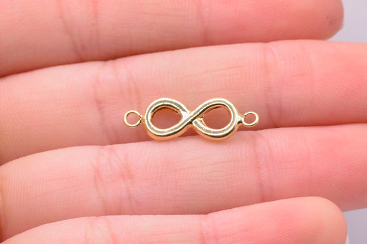 Herraje Infinito / 0,43 Gr / 2,1 Cm / Oro amarillo 18k