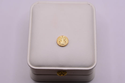 Herraje San Benito / 0,62 Gr / 1,3 Cm / Oro amarillo 18k