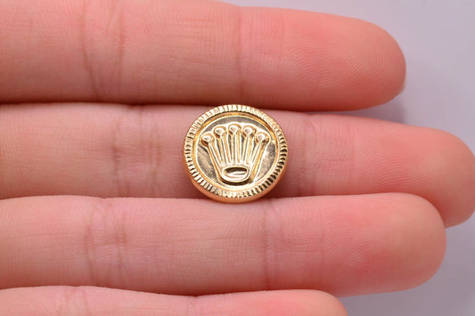 Herraje Rx Redondo / 0,81 Gr / 1,5 Cm / Oro amarillo 18k
