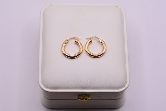 Candonga Lisa / 1,72 Gr / Oro amarillo 18k
