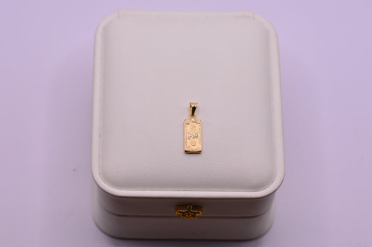 Dije Dolar / 0.57 Gr / 2 Cm / Oro amarillo 18k