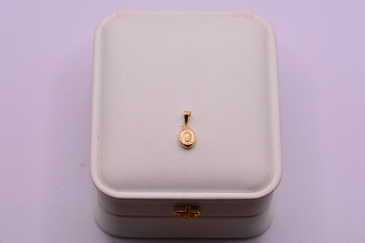 Dije Virgen guadalupe / 0.32 Gr / 1.5 Cm / Oro amarillo 18k