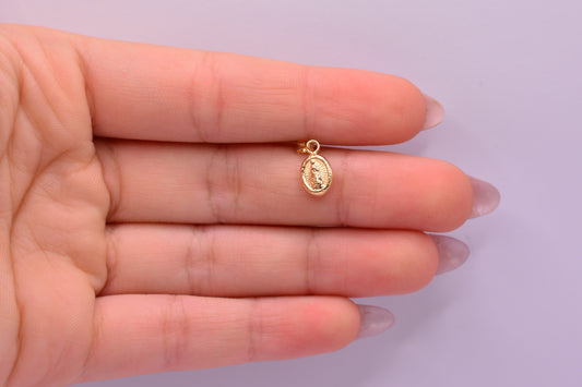 Dije Virgen guadalupe / 0.32 Gr / 1.5 Cm / Oro amarillo 18k