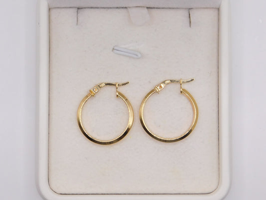 Candonga rosi / 1,67 Gr / 2 Cm / Oro amarillo 18k