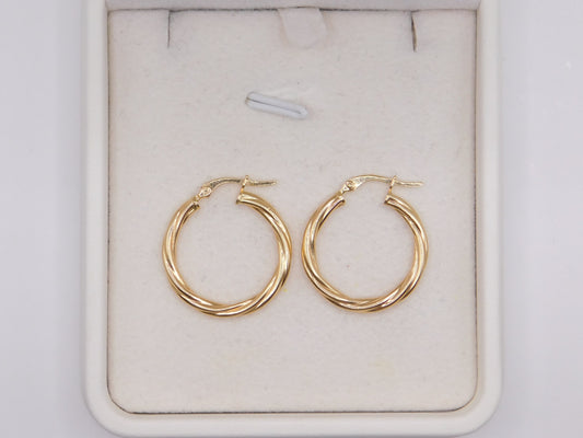 Candonga fer / 1,83 Gr / 2 Cm / Oro amarillo 18k
