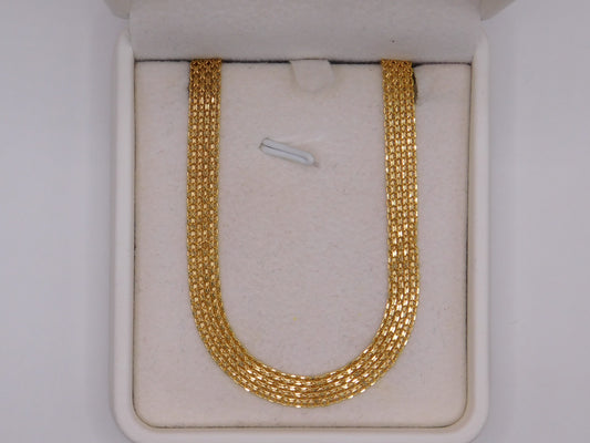 Pulso Chino / 3,93 Gr / 18,5 Cm / Oro amarillo 18k / It