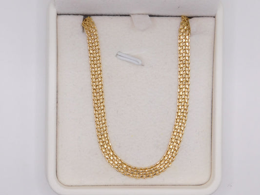 Pulso Chino / 3,29 Gr / 20 Cm / Oro amarillo 18k / It